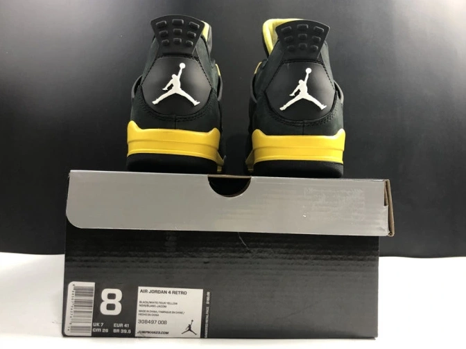 Jordan Retro Air 4 Thunder 308497-008 0713